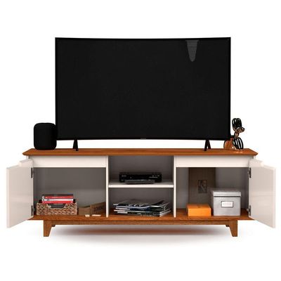 Rack Bancada Flow Off White Com Freijo