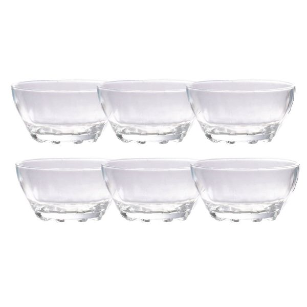 Conjunto com 6 tigelas de Vidro 300ml CV244595 Cazza Conjunto com 6 tigelas de Vidro 300ml CV244595 Cazza