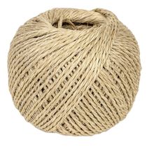 Fio Sisal Le Torcido 2,10mm 700/2 Fio Duplo 250g Natural
