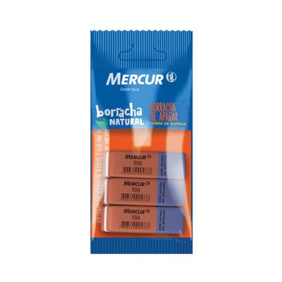 Borracha Prima 3 Unidades Mercur
