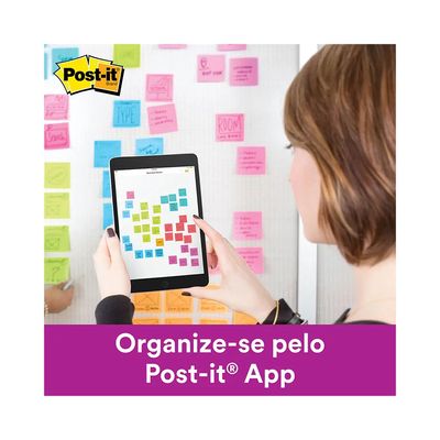 Bloco Adesivo Post It 3M Verde 76x76mm 45 Folhas