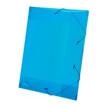 Pasta Aba Elástico Dello Line Lombo 2cm Azul 33,5x23,5cm