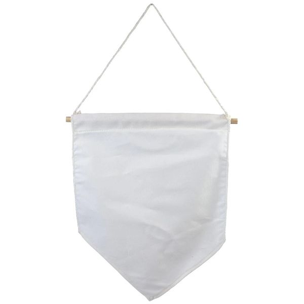 Flâmula Tecido Sarja com Suporte Madeira 28x19cm Cru Flâmula Tecido Sarja com Suporte Madeira 28x19cm Cru