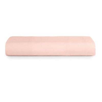 Lençol Com Elástico Solteiro King Altenburg Algodão Lux 200 Fios Rosa Lille
