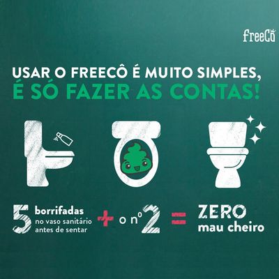 Bloqueador de Odores Sanitários Freecô Lavanda 60ml