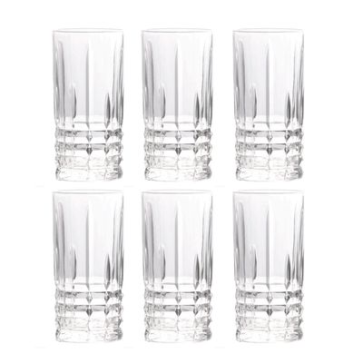 Jogo de Copos Cazza Gala em Vidro 6 Peças 260ml