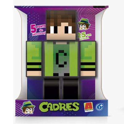 Boneco Cadres 25cm Algazarra
