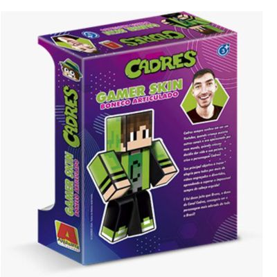 Boneco Cadres 25cm Algazarra