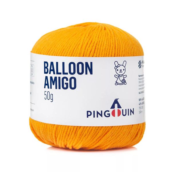 Fio Balloon Amigo 50g Nm 5/2/30 0210 Mandarim