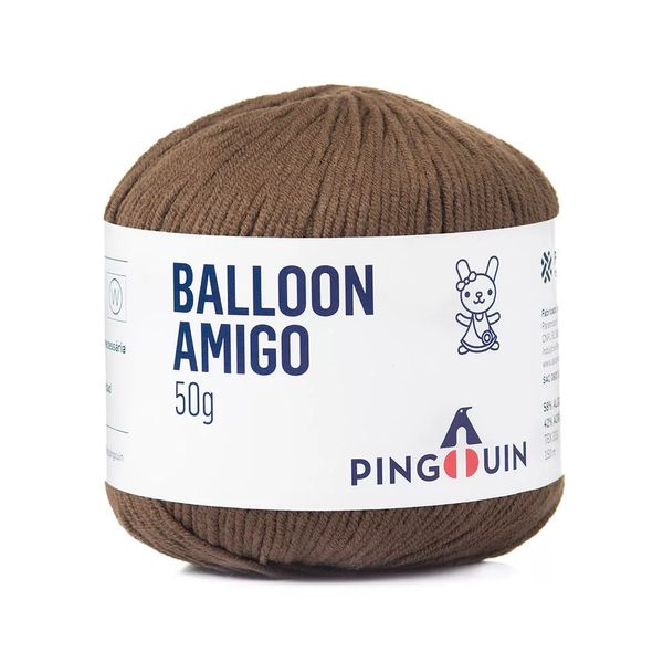 Fio Balloon Amigo 50g Nm 5/2/30 0716 Marron