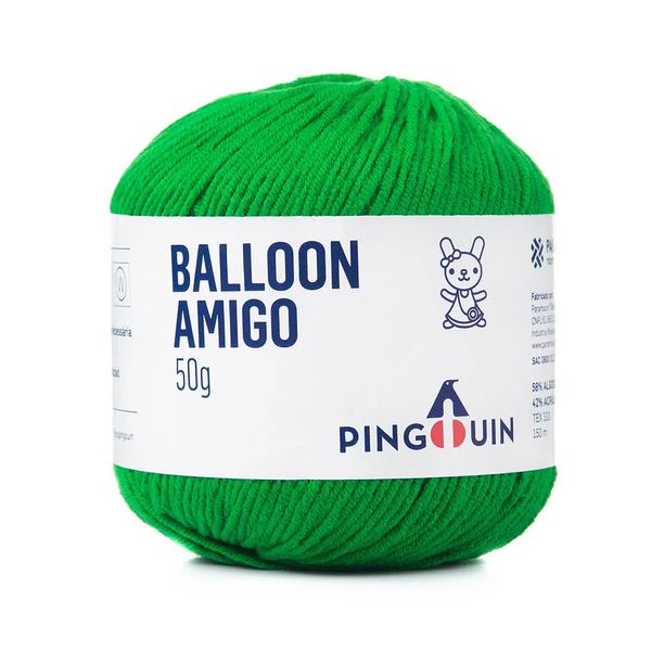 Fio Balloon Amigo 50g Nm 5/2/30 4648 Verde Copa