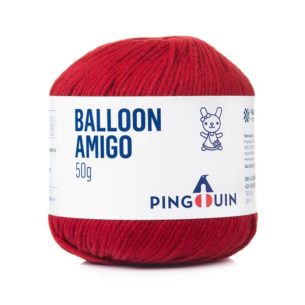 Fio Balloon Amigo 50g Nm 5/2/30 5362 Red Night