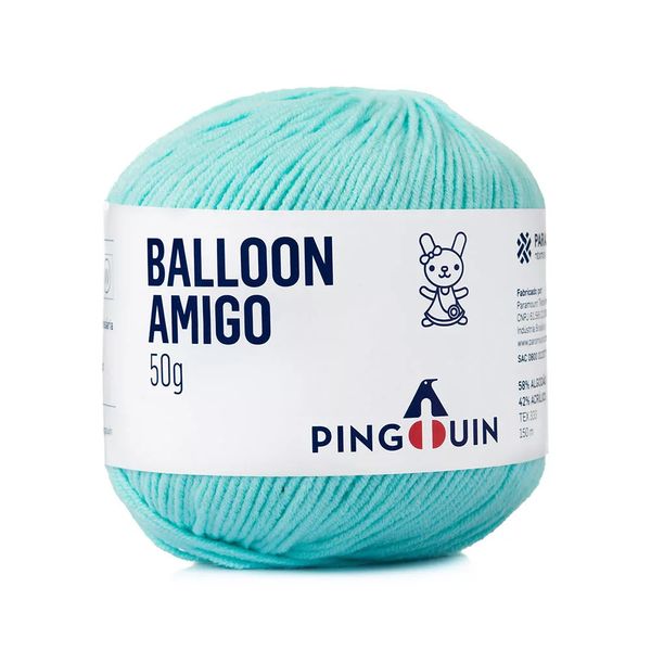 Fio Balloon Amigo 50g Nm 5/2/30 8590 Arpoador Fio Balloon Amigo 50g Nm 5/2/30 8590 Arpoador