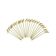Palito para Petisco Silver Bambu Natural 12 cm com 20 unidades