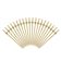 Palito para Petisco Silver Bambu Natural 12 cm com 20 unidades