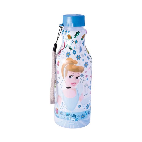 Garrafa Retrô Plasútil Cinderela 500ml