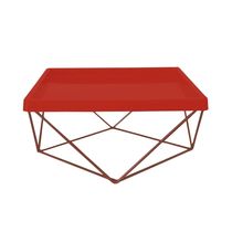 Base de Ferro Quadrada para Bandeja Produfest Cobre 30cm