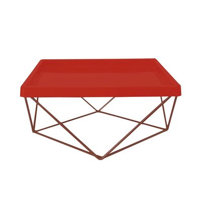Base de Ferro Quadrada para Bandeja Produfest Cobre 30cm