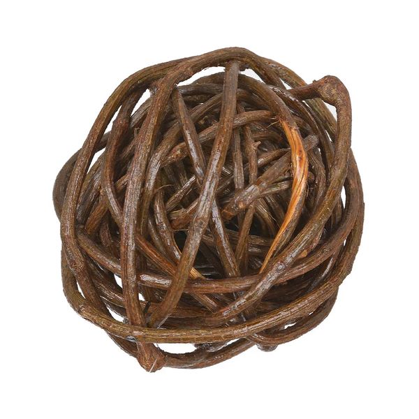 Bola Rústica D&A Marrom 10cm
