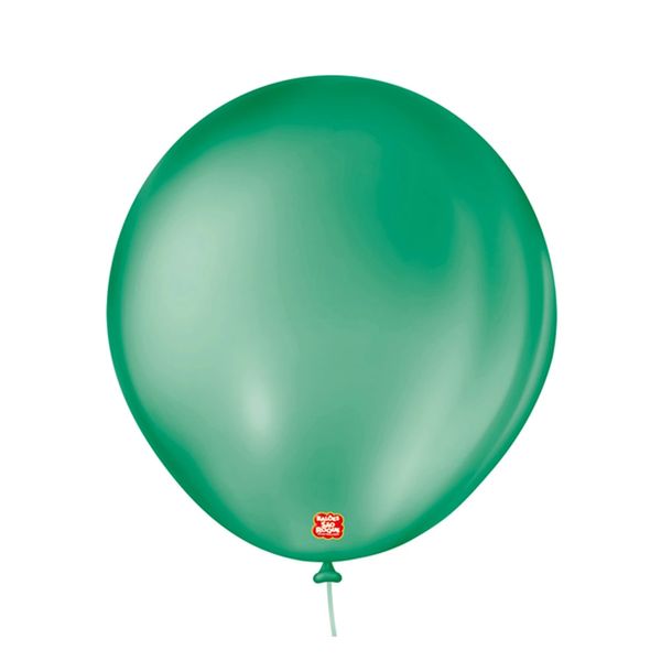 Balão São Roque Imperial Nº 8 Verde Folha com 50 Unidades