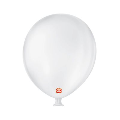 Balão São Roque N25 com 1 Gigante Branco Polar