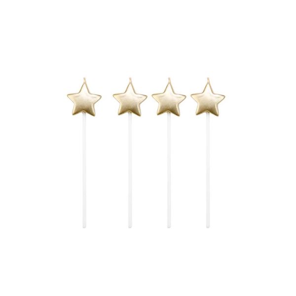 Vela Silver Estrela Ouro