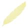 Folhagem Bananeira Amarelo Candy Color de Papel com 8 Unidades P