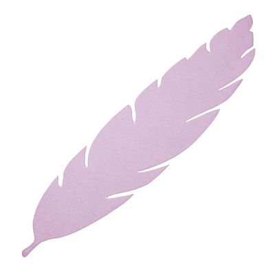 Folhagem Bananeira Rosa Candy Color de Papel com 8 Unidades P