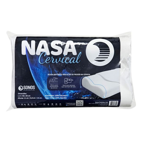 Travesseiro Sonos Nasa Cervical Travesseiro Sonos Nasa Cervical