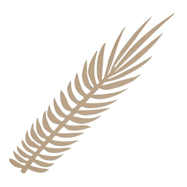 Folhagem Espinha de Peixe Nude de Papel com 8 Unidades P Folhagem Espinha de Peixe Nude de Papel com 8 Unidades P