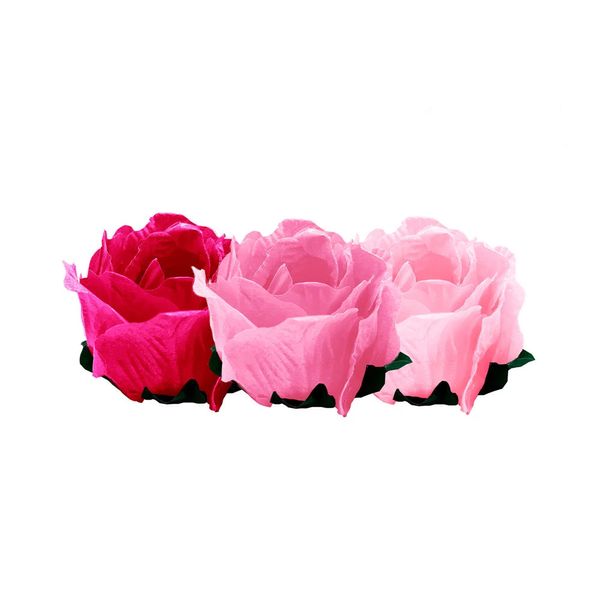 Forminha Clariju Maly Tricolor Degradê Rosa com 24 Unidades