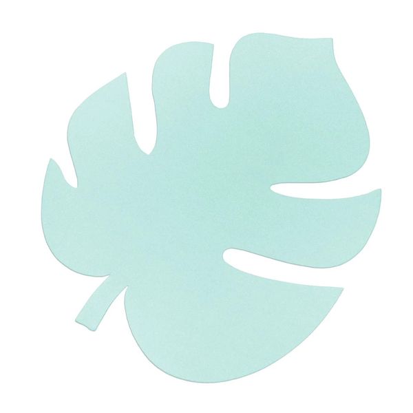 Folhagem Costela de Adão Verde Candy Color de Papel com 8 Unidades P