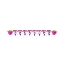 Faixa Parabéns Flâmula Regina Minnie Tie Dye