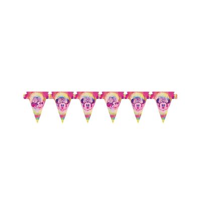 Faixa Parabéns Flâmula Regina Minnie Tie Dye