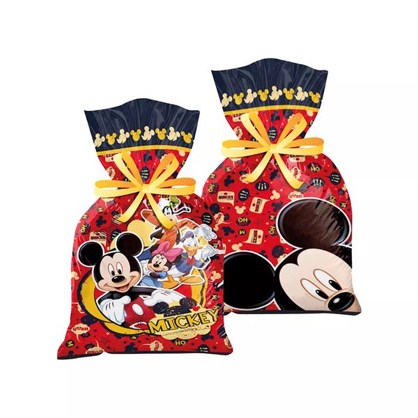 Sacola Plástica Regina Mickey com 12 Unidades