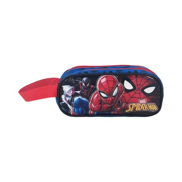 Estojo Infantil Xeryus Spiderman R1 com 2 Divisórias Estojo Infantil Xeryus Spiderman R1 com 2 Divisórias
