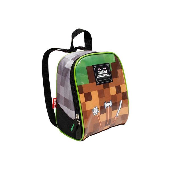 Lancheira Infantil Gosuper Games Aod Cinza