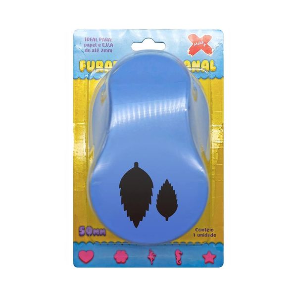 Furador Eva 50mm Folhas Blister