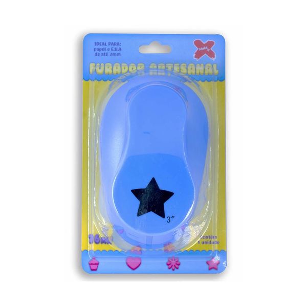 Furador Eva 76mm Estrela Blister