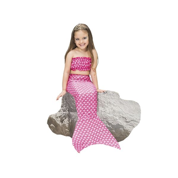 Fantasia Super Cauda de Sereia Pink Tamanho GG