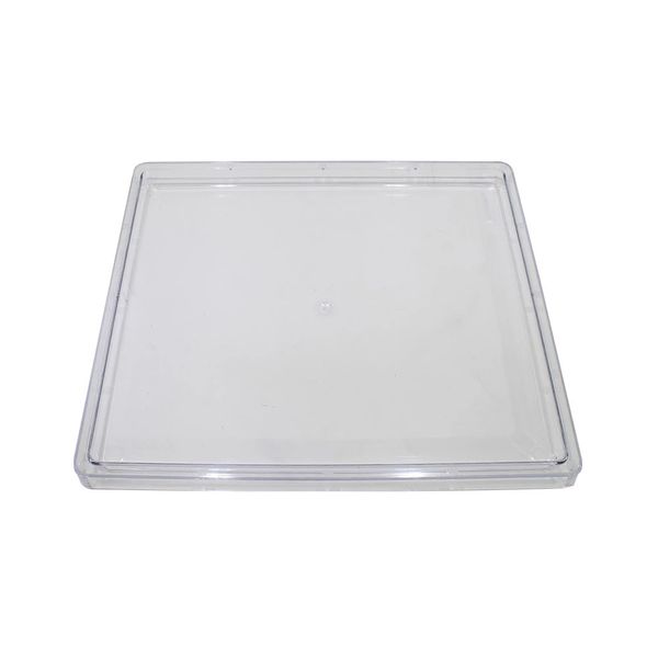 Bandeja Quadrada Produfest Transparente 30cm