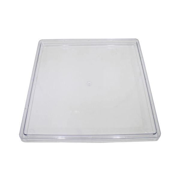 Bandeja Retangular Produfest Transparente 30x25cm