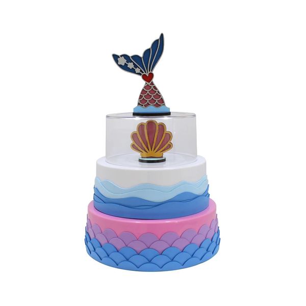 Bolo Fake Produfest 3 Andares Decorado Sereia