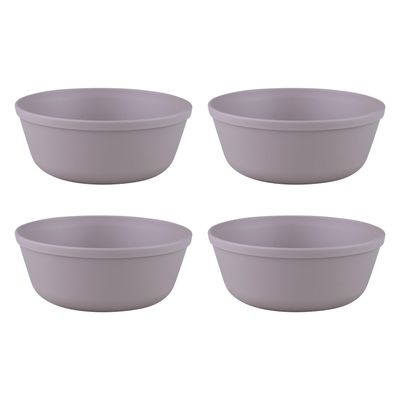 Conjunto de 4 Bowls 450ml BO0103 São Bernardo Cinza
