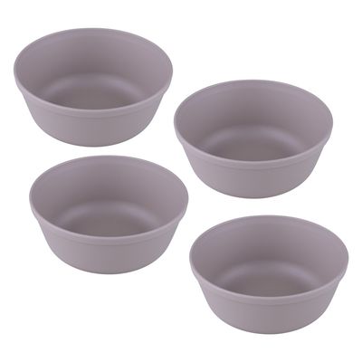 Conjunto de 4 Bowls 450ml BO0103 São Bernardo Cinza