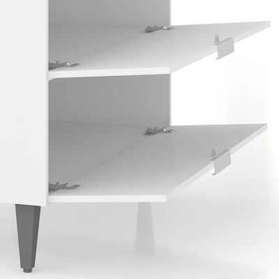 Armário De Cozinha Cp01 Para Pia 100cm Pérola Z34 Branco - Mpozenato