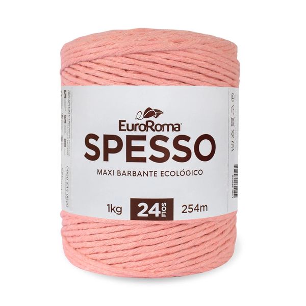 Barbante Spesso Euroroma 4x24 1kg 254m Salmão