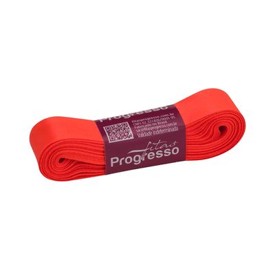 Fita de Gorgurão Progresso GP Nº05 22mm Peça com 10m Laranja Cítrico 278