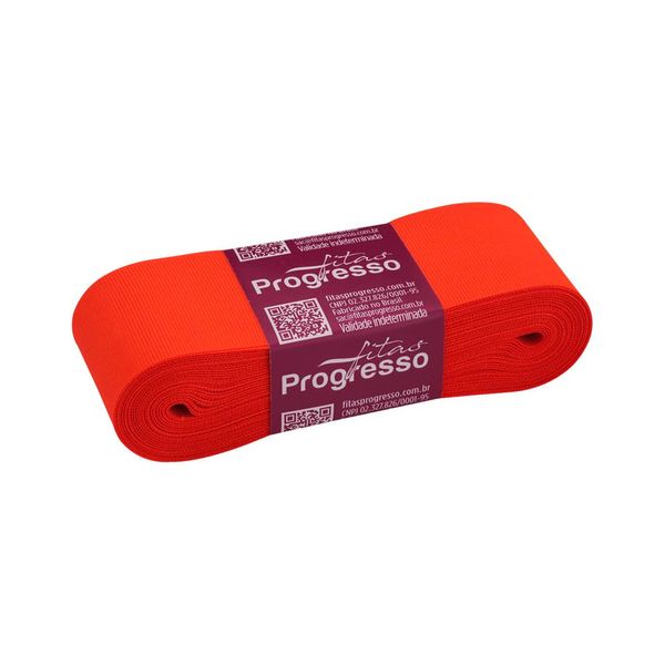 Fita de Gorgurão Progresso GP Nº09 38mm Peça com 10m Laranja Cítrico 278