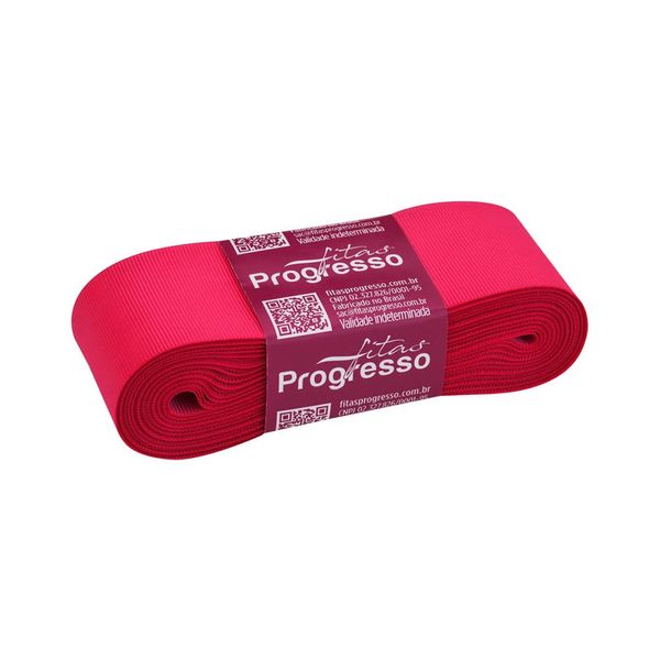 Fita de Gorgurão Progresso GP Nº09 38mm Peça com 10m Rosa Cítrico 279 Fita de Gorgurão Progresso GP Nº09 38mm Peça com 10m Rosa Cítrico 279